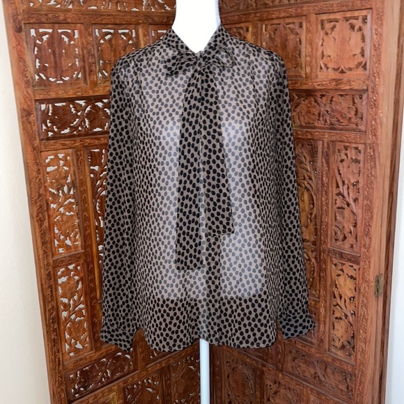 Moda Chiffon Blouse Medium - Picture 3 of 4